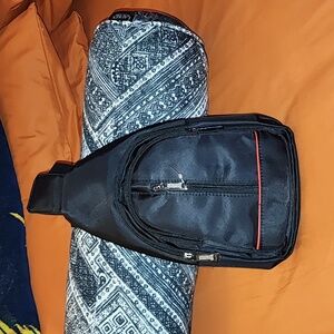 NWOT Westend shoulder nylon/pvc sling bag